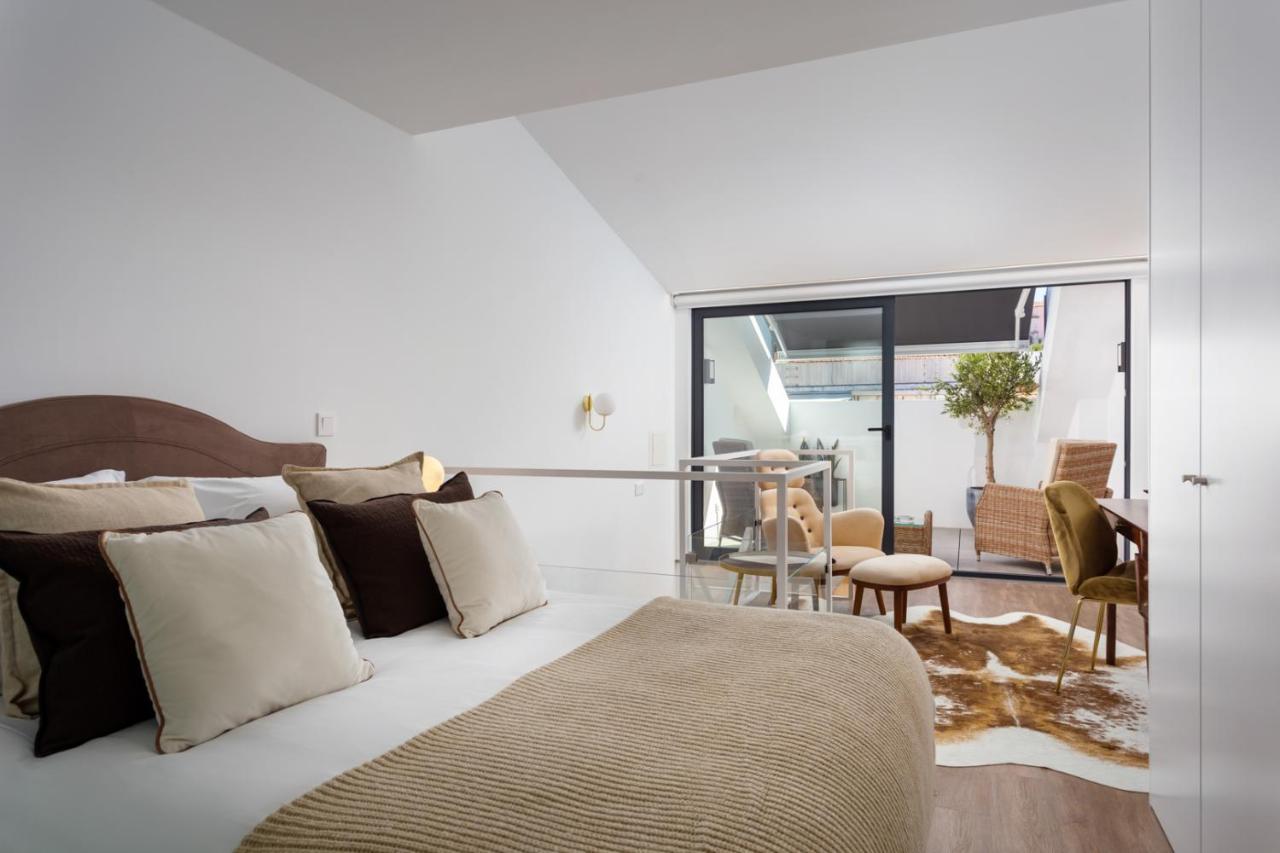Stupendo-Three Rooms-Suite With Terrace -Center -Air Conditioning-Free Park ลิสบอน ภายนอก รูปภาพ